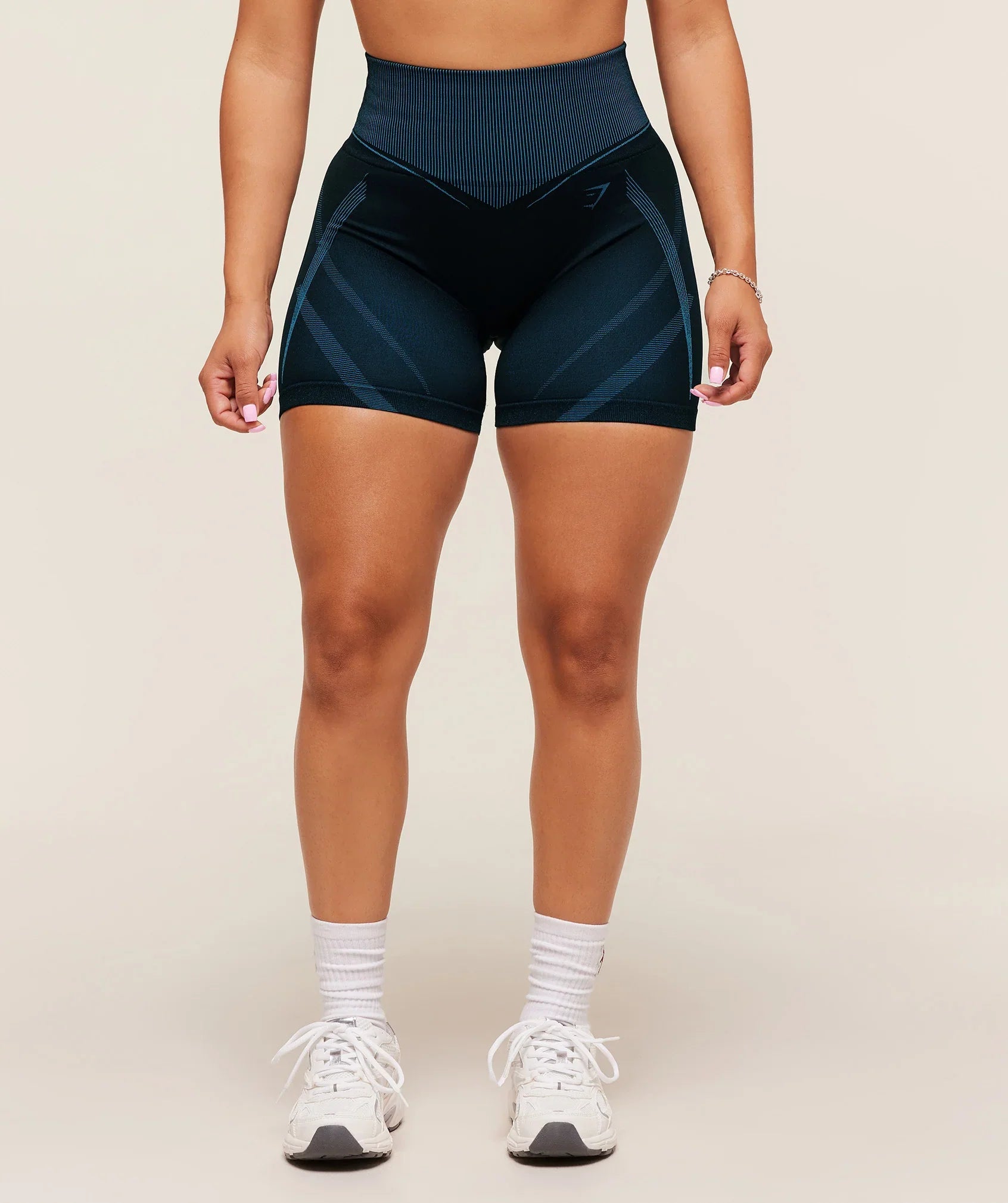 Shorts sem costura Lisana Azul Midnight Coleção Setembro 2025 -30%