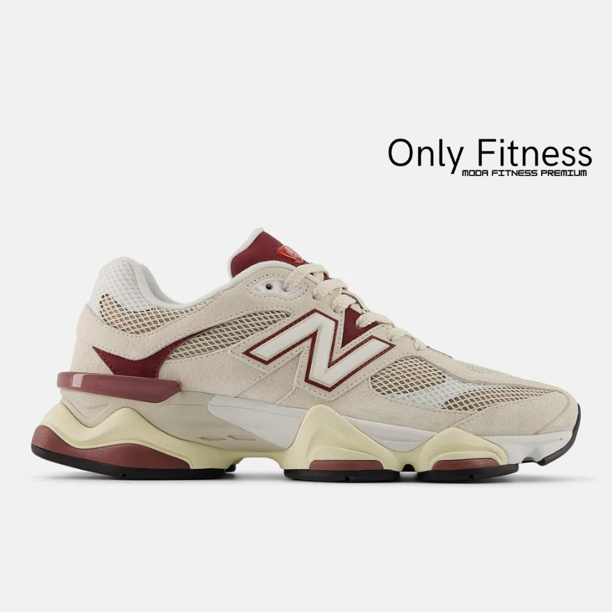 NB 9060 Bege e bordô (Unissex)