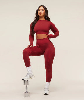 Calça legging Lisana Carmine Red
