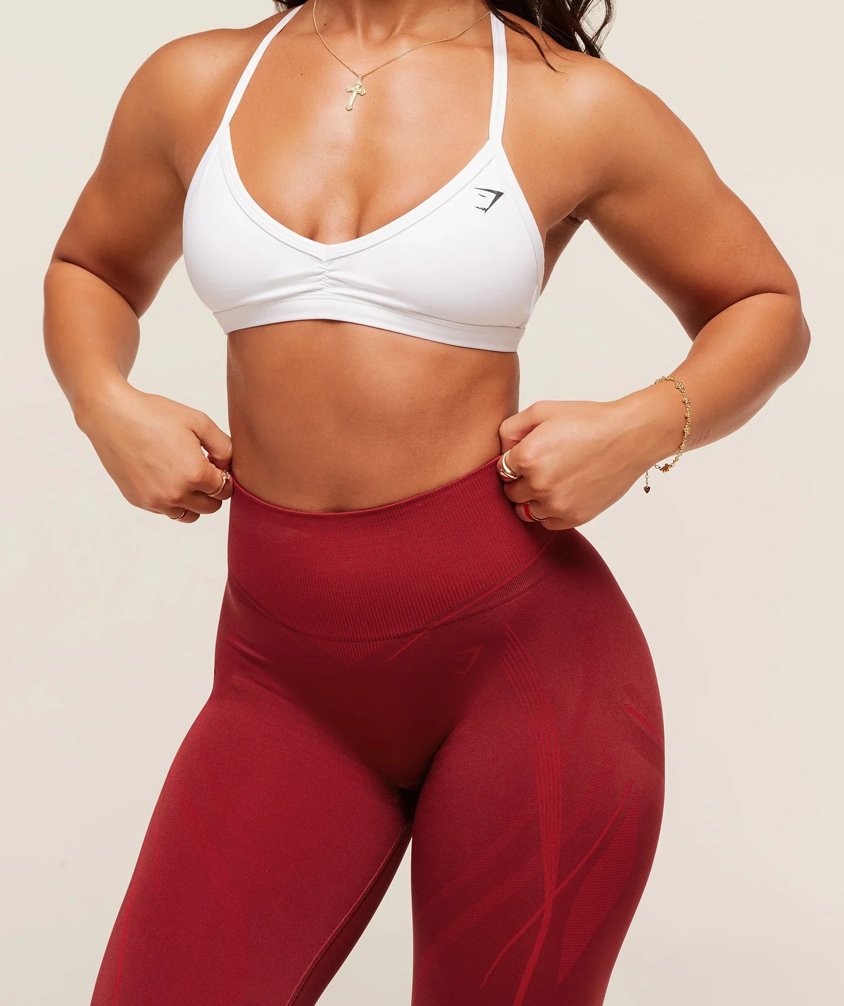 Calça legging Lisana Carmine Red